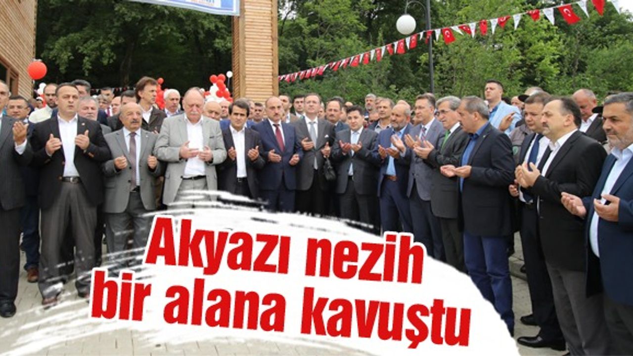 Kuzuluk Tabiat Ve Orman Park törenle açıldı