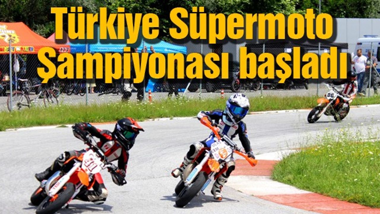 Yarışlar Kenan Sofuoğlu pistinde start aldı