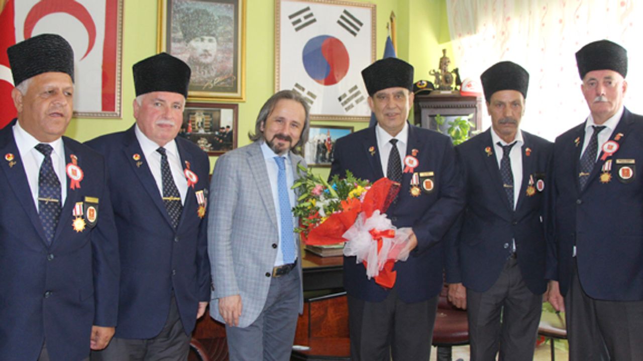 Başkan Kazan’dan gazilere ziyaret