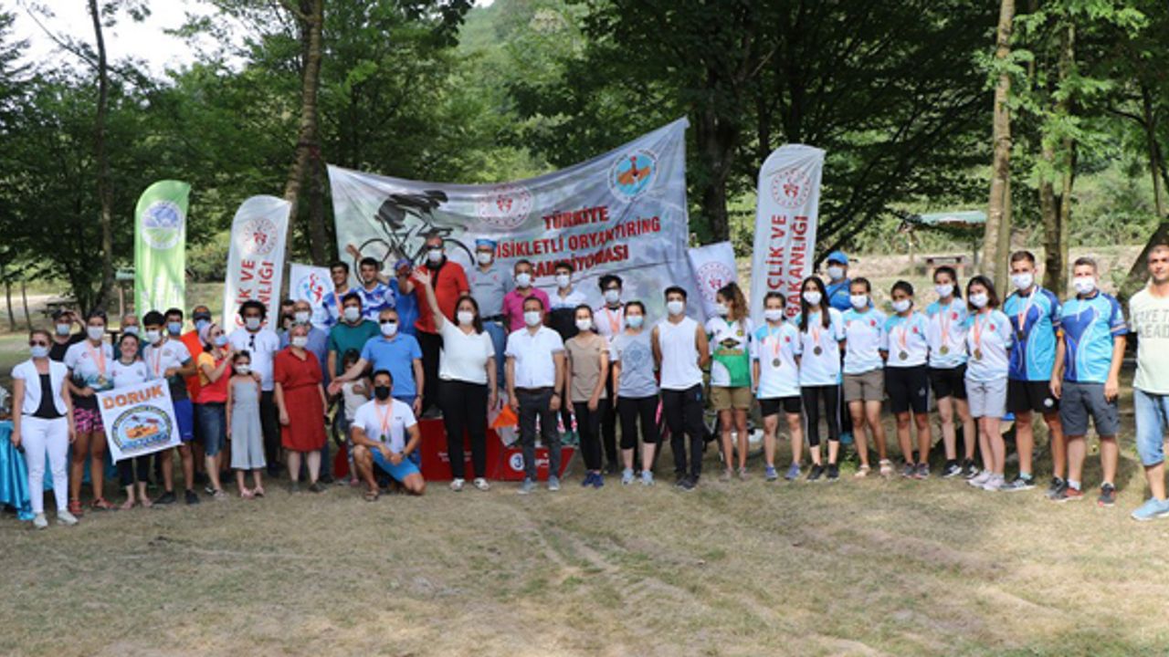 Türkiye Bisikletle Oryantiring Şampiyonasında sonuçlar açıklandı