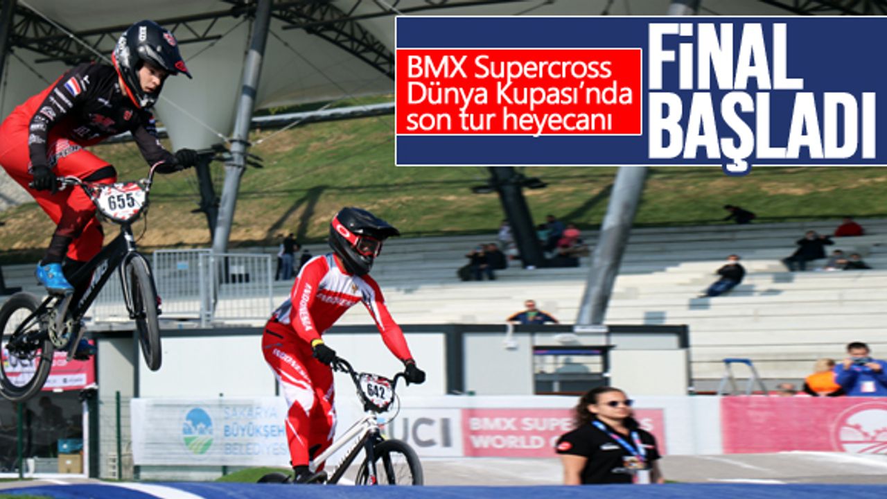BMX Supercross Dünya Kupası’nda son tur heyecanı