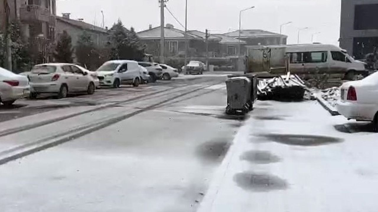 Sakarya'da kar yağışı başladı