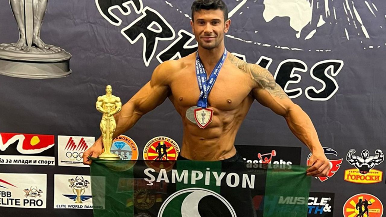 Makedonya’da şampiyon oldu