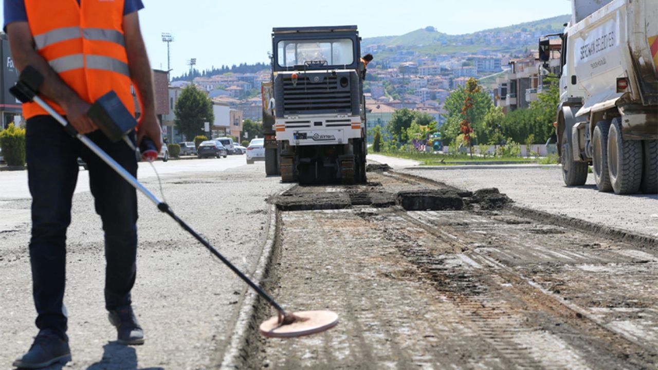 ASEM’de asfalt çalışmaları devam ediyor