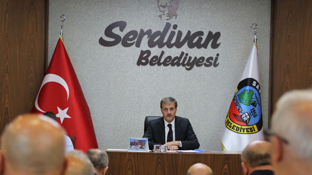 Serdivan Belediyesi meclis toplantısı yapıldı