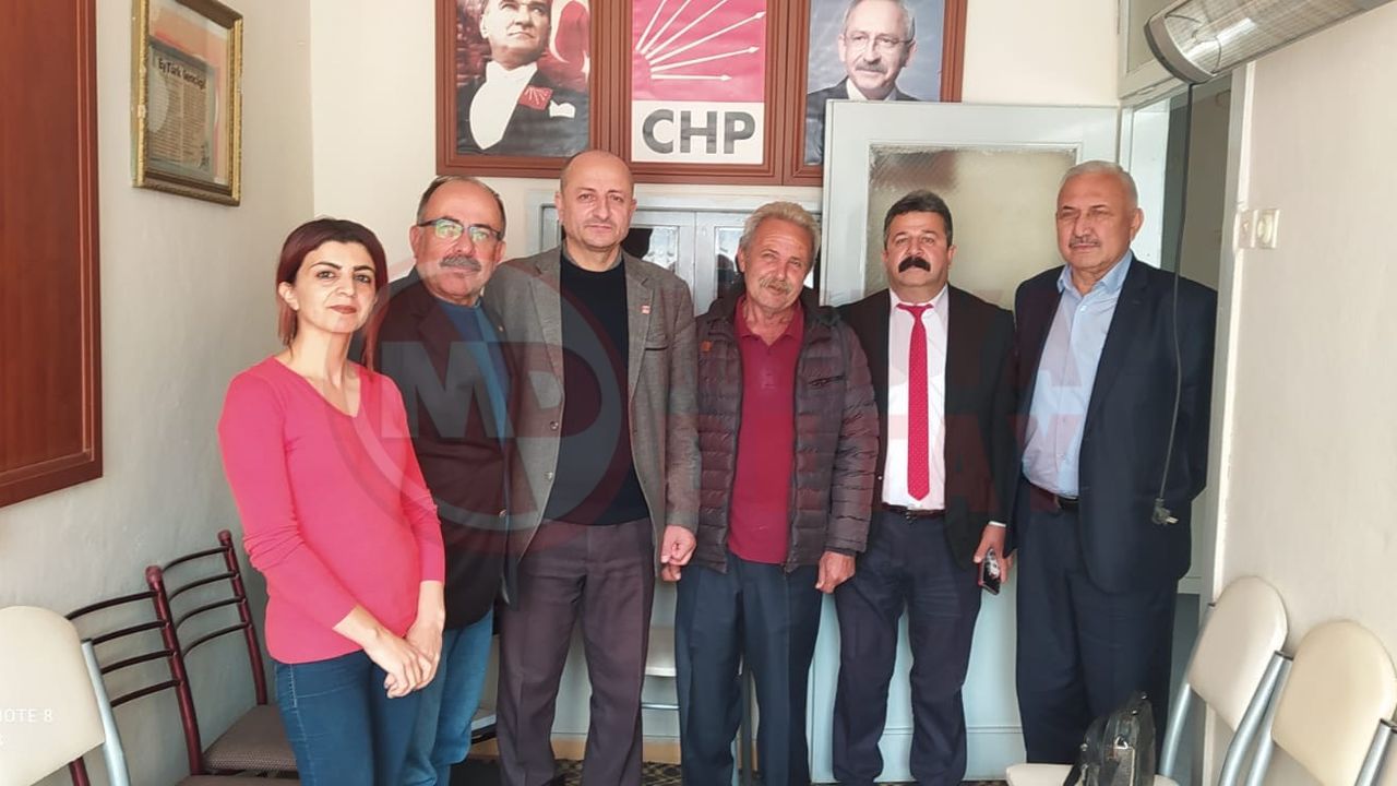 CHP İlçe Başkanlarından istişare ziyareti