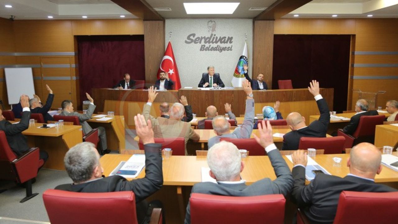 Serdivan Belediyesi Ekim ayı olağan meclisi toplandı