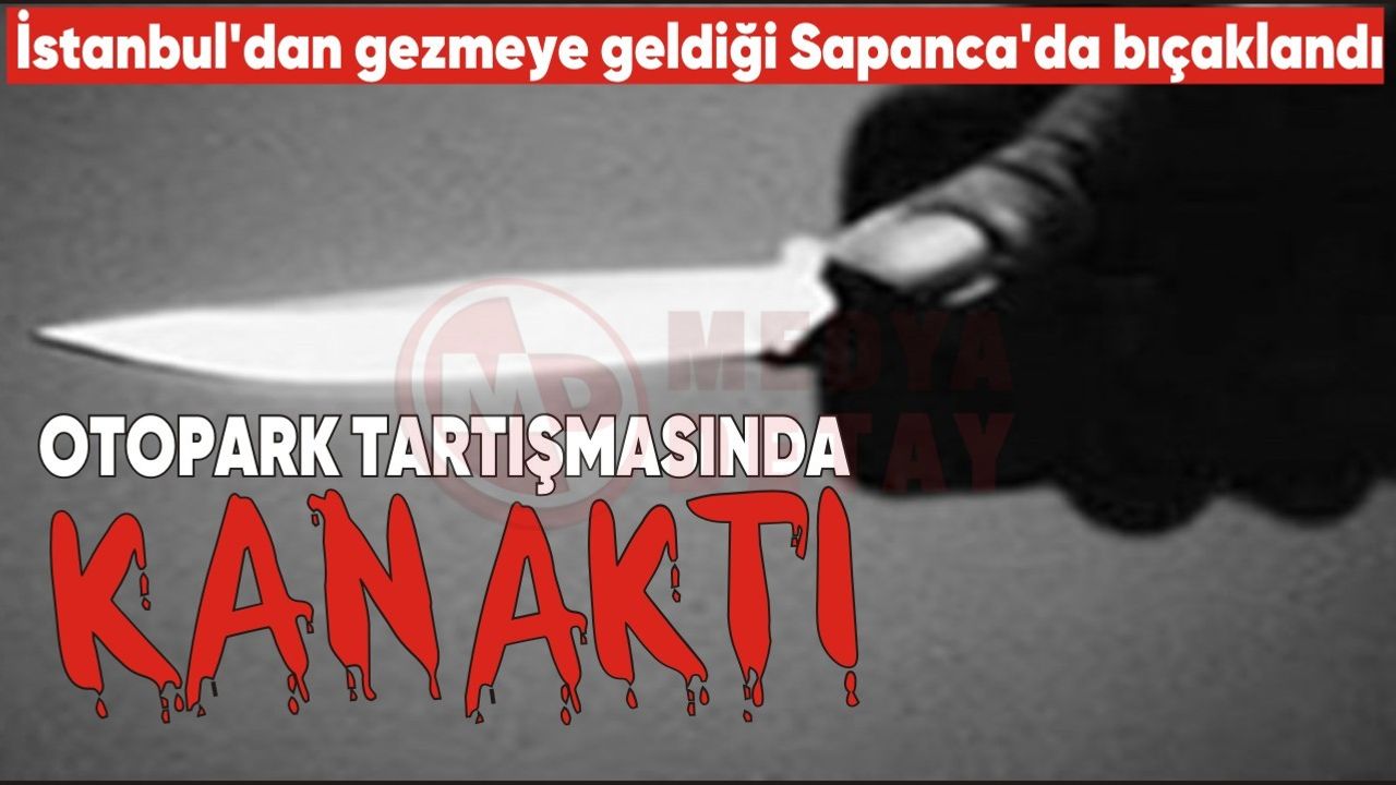 İstanbul’dan gezmeye geldiği Sapanca’da bıçaklandı!