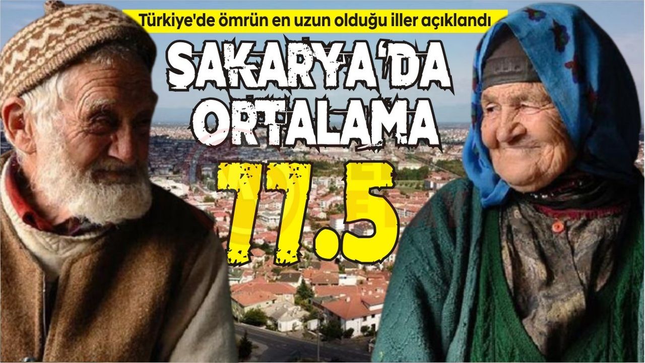 İşte Türkiye'de ömrün en uzun olduğu iller