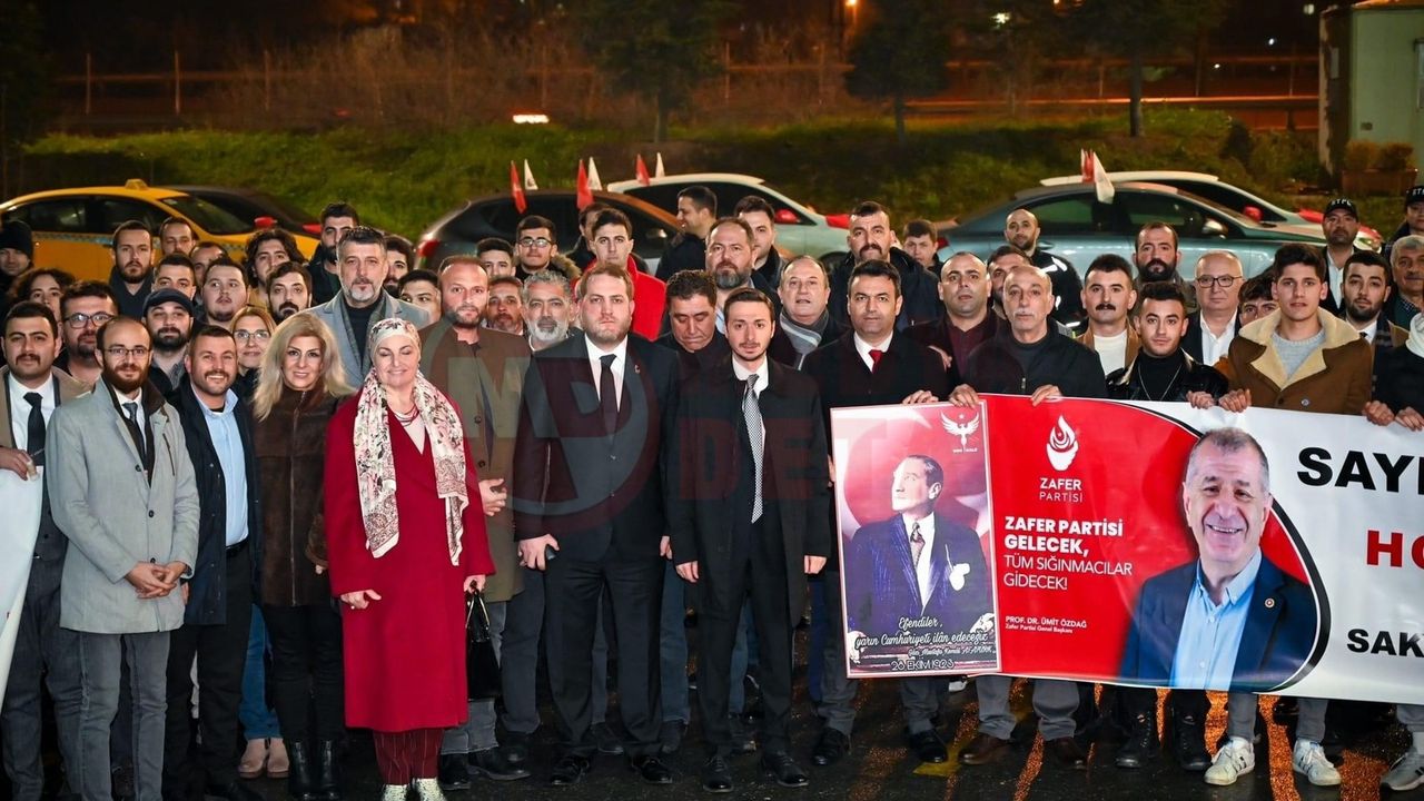 Zafer Partisi Sakarya’dan İstanbul çıkartması