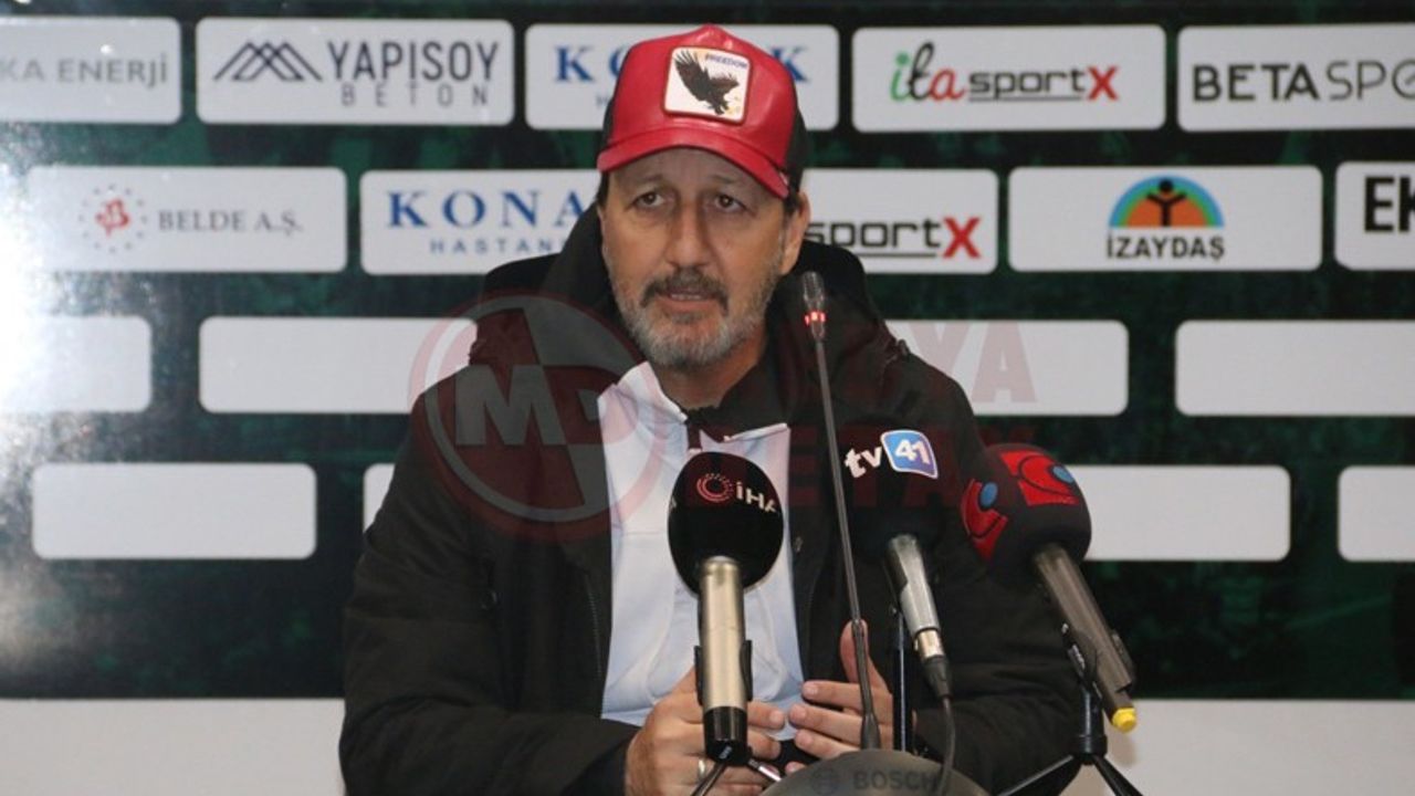 Kocaelispor-Sakaryaspor maçının ardından