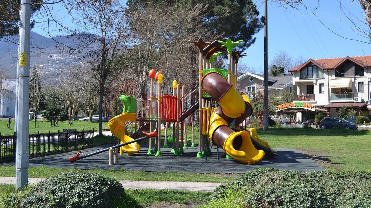 Sapanca’daki parklara yeni oyun gurupları