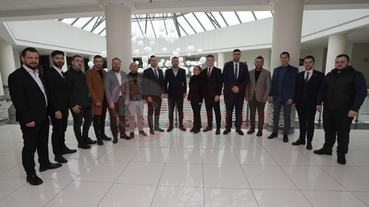 SATSO Meclis Başkanı Ercan MBDD’yi ağırladı