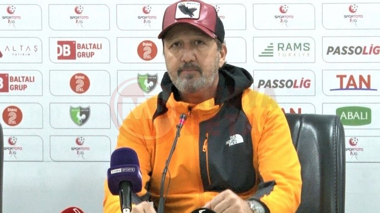 Teknik Direktör Taşkın'dan maç sonu açıklamalar
