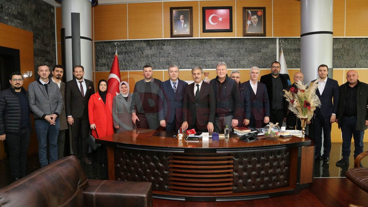Milletvekili adaylarından Başkan Alemdar’a ziyaret