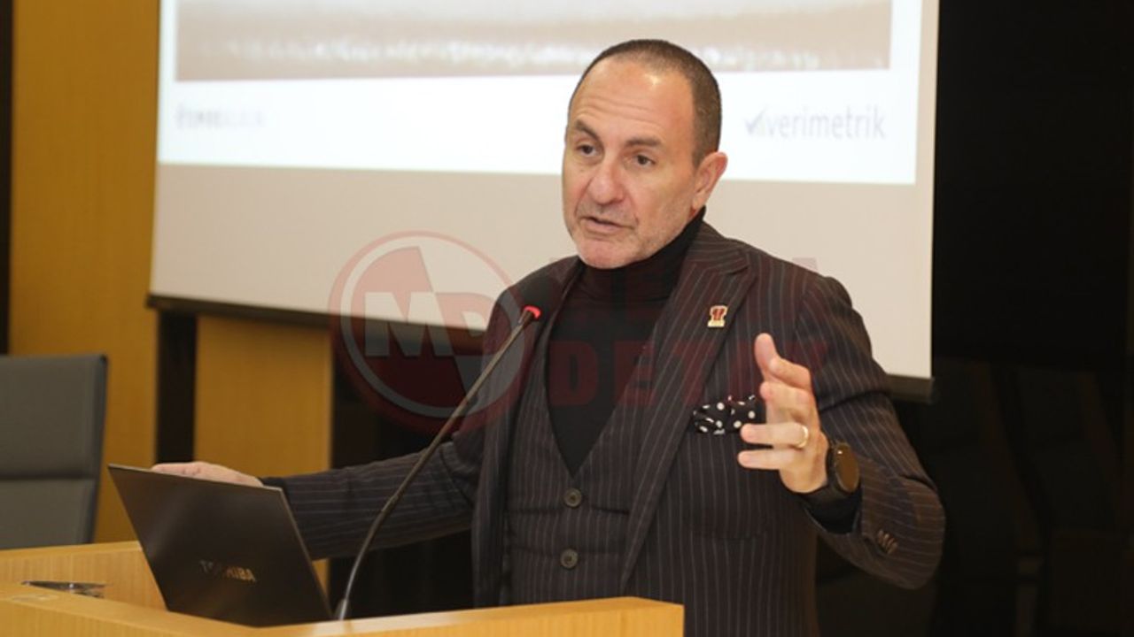 Prof. Dr. Emre Alkin SATSO’da konferansa katıldı