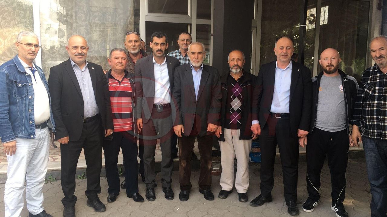 Cumhur İttifakı'nın ilçe başkanlarından mahalle ziyaretleri
