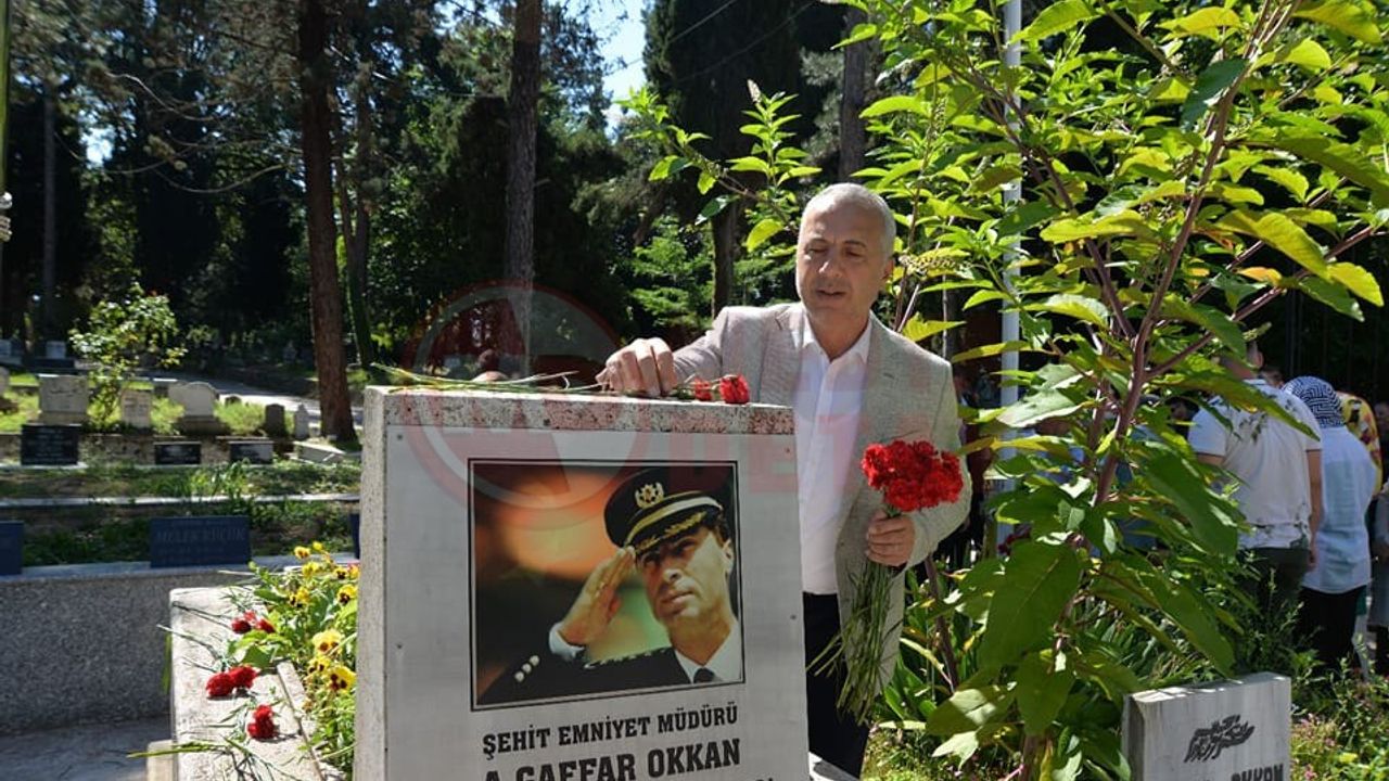 Şehit Ali Gaffar Okkan mezarı başında anılacak