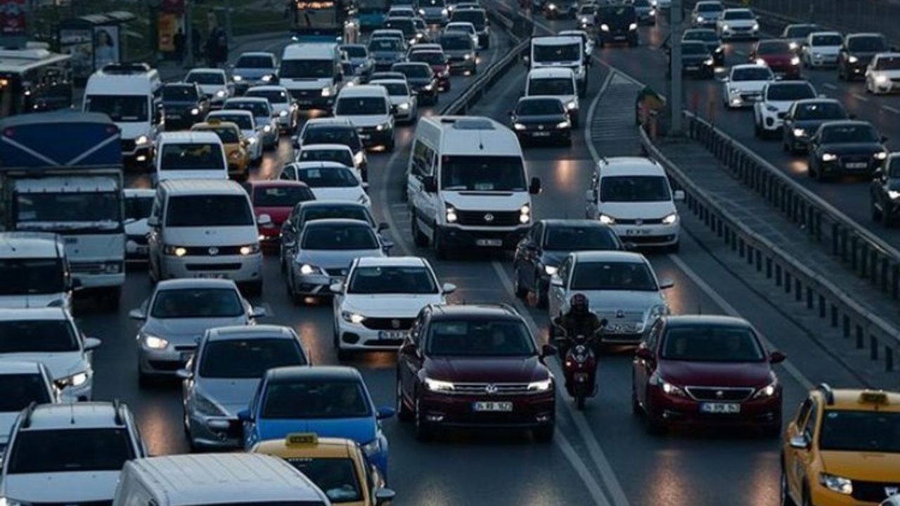 2023'te trafiğe 2,3 milyon taşıt kaydoldu