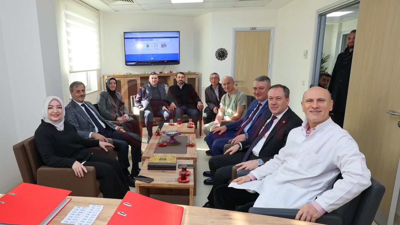 Alemdar Serdivan Devlet Hastanesini ziyaret etti