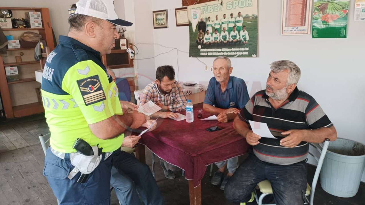 Jandarmadan motosiklet  sürücülerine bilgilendirme!