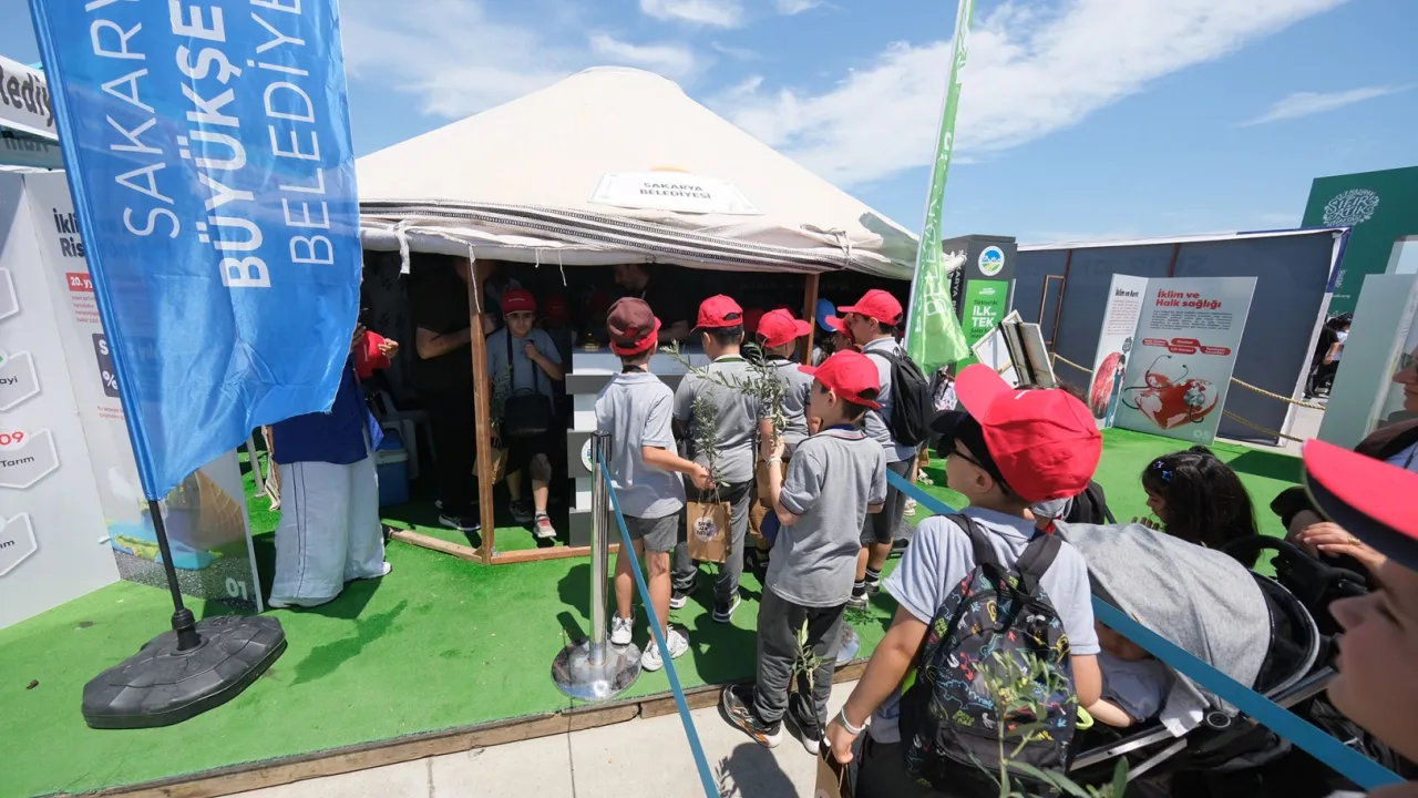 Sıfır Atık Festivali'nde Sakarya standına yoğun ilgi