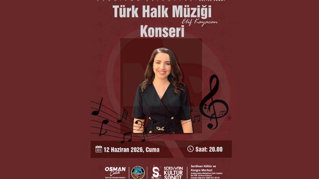 Türk halk müziği ezgileri Serdivan’da yankılanacak