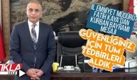 İl Emniyet Müdürü Kaya'dan Kurban Bayramı mesajı