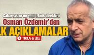 Osman Özdemir'den ilk açıklamalar