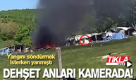 Dehşet anları kamerada!