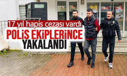 17 yıl hapis cezası vardı, şok uygulamada yakalandı