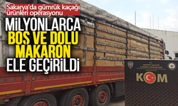 Sakarya'da milyonlarca boş ve dolu makaron ele geçirildi