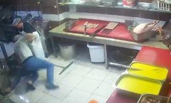 Restoran çalışanları arasında kavga!