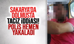 Sakarya'da dolmuşta taciz iddiası!