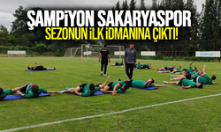 Sakaryaspor sezonun ilk idmanına çıktı!