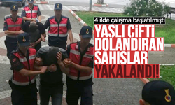 Yaşlı çifti dolandıran şahıslar yakalandı!