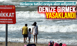 Sakarya'nın o sahilinde denize girmek yasaklandı!