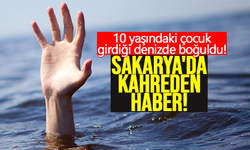 10 yaşındaki çocuk girdiği denizde boğuldu!