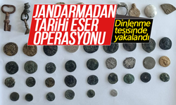 Sakarya'da jandarmadan tarihi eser operasyonu!