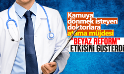 Kamuya dönmek isteyen doktorlara atama müjdesi