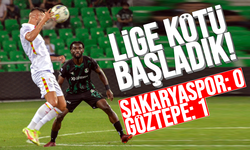 Sakaryaspor lige kötü başladı: 0-1!