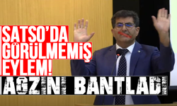 SATSO’da görülmemiş eylem!