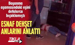 Esnaf yaşanan dehşeti anlattı!