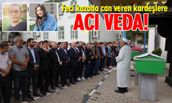 Feci kazada can veren kardeşlere acı veda!