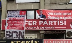 Zafer Partisi’nden il binasına pankart!