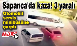 Sapanca'da kaza! 3 yaralı