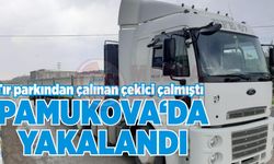 Tır parkından çalınan çekici Manisa’da bulundu