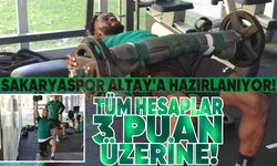 Sakaryaspor Altay’a hazırlanıyor!