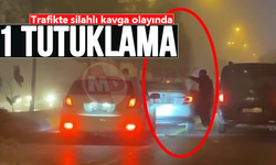 Trafikte silahlı kavga olayında 1 kişi tutuklandı