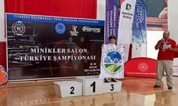 Büyükşehir’in minik sporcusu Türkiye 3’ncüsü oldu